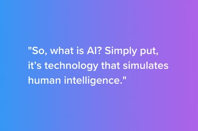 Artificial Intelligence and Entertainment Pull Quote