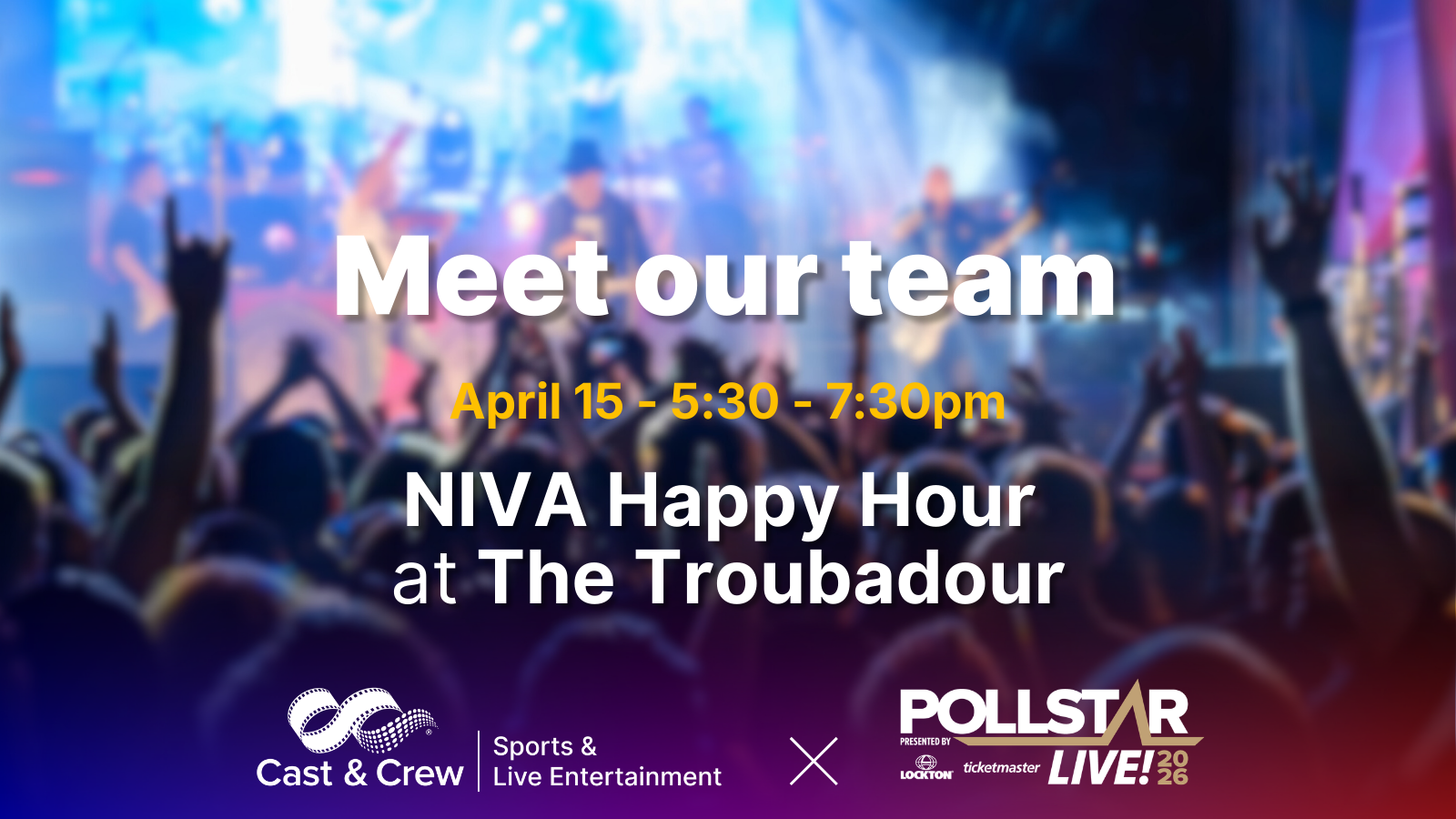 Pollstar Live - NIVA Happy Hour